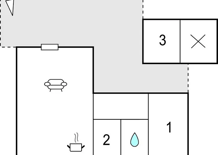 3 Bedroom Cozy In Hurup Thy Сasa de vacaciones *